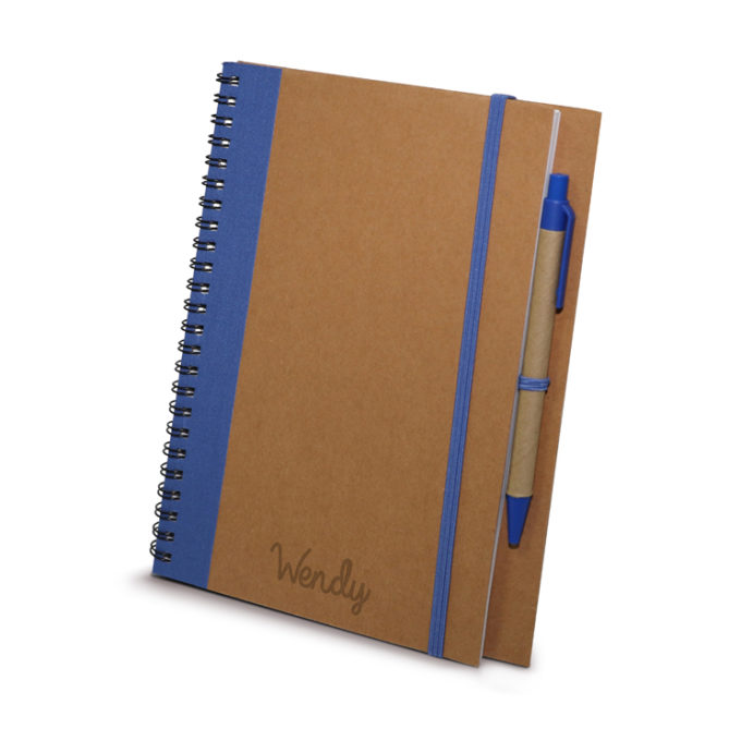 Libreta con lapicero